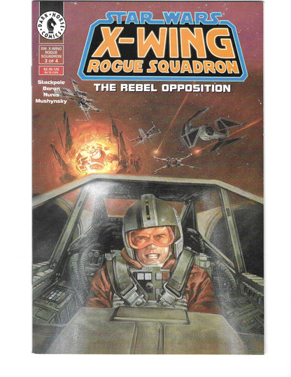 Star Wars X-Wing Rogue Squardron: The Rebel Opposition 1-4 LOT