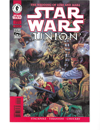 Star Wars: Union the Wedding of Luke and Mara 1-4 LOT
