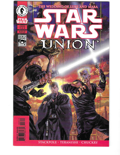 Star Wars: Union the Wedding of Luke and Mara 1-4 LOT