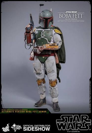 MMS574 BOBA FETT 40TH ANNIVERSARY DELUXE EDITION 1/6TH SCALE COLLECTIBLE FIGURE