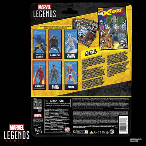 MARVEL LEGENDS FERAL X-FORCE #1 FIGURE