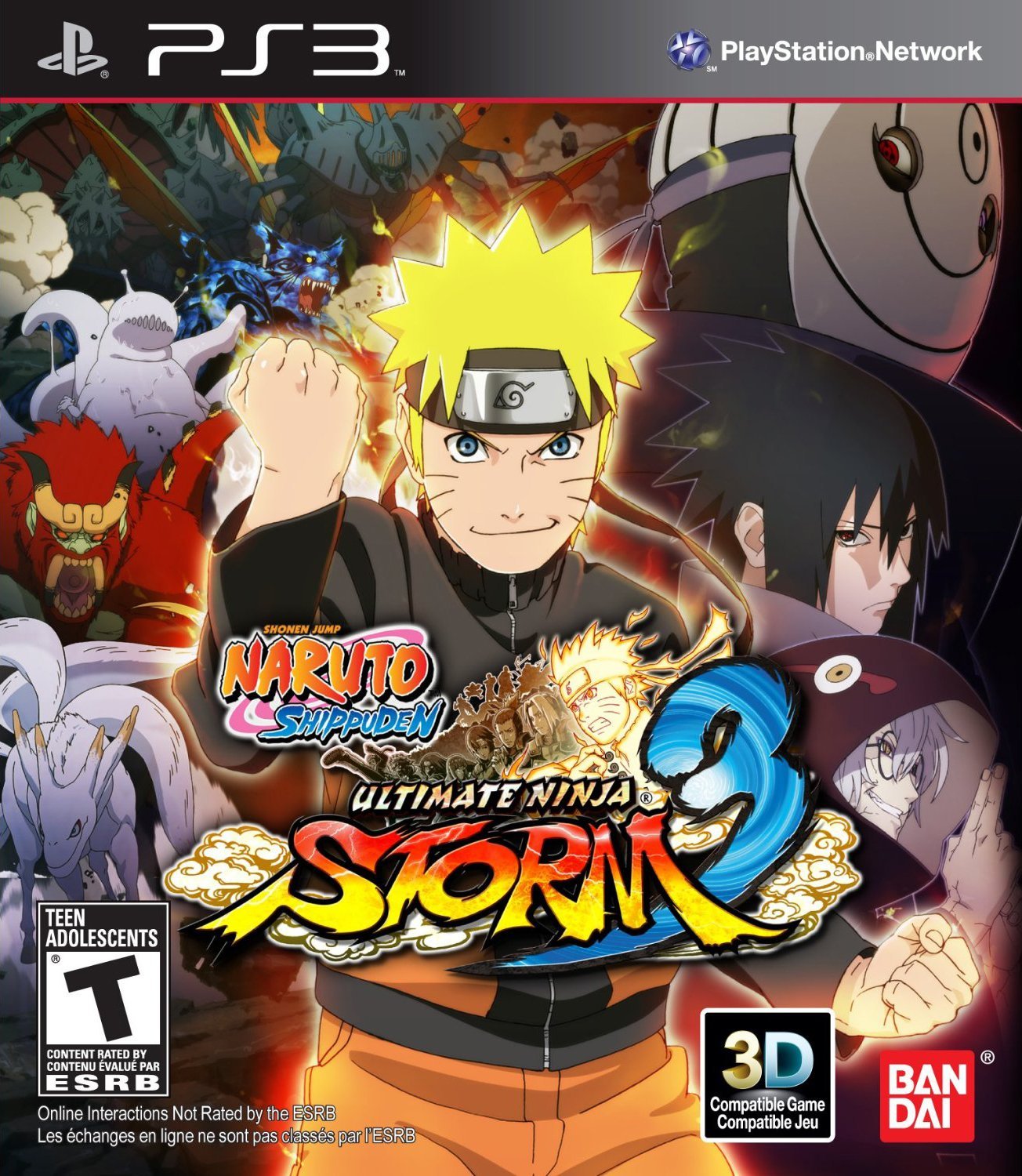 PS3 NARUTO SHIPPUDEN ULTIMATE NINJA STORM 3 FULL BURST