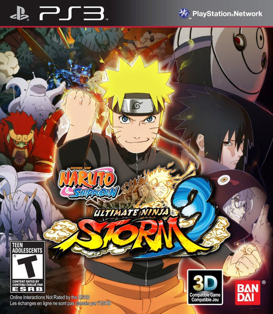 PS3 NARUTO SHIPPUDEN ULTIMATE NINJA STORM 3 FULL BURST