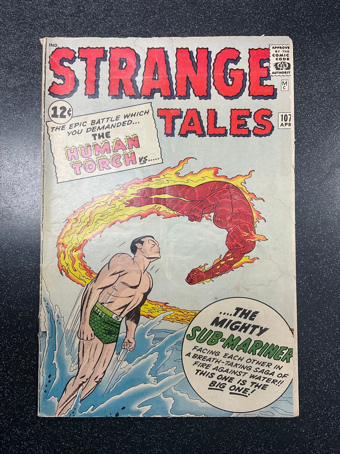 STRANGE TALES #107 G 1.5