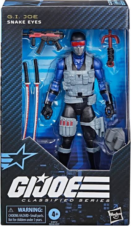 G.I. JOE CLASSIGIED SERIES SNAKE EYES IV #165