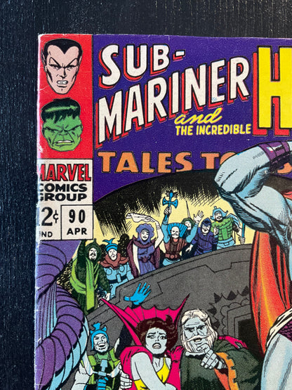 TALES TO ASTONISH #90 (1967) 3.0 ABOMINATION