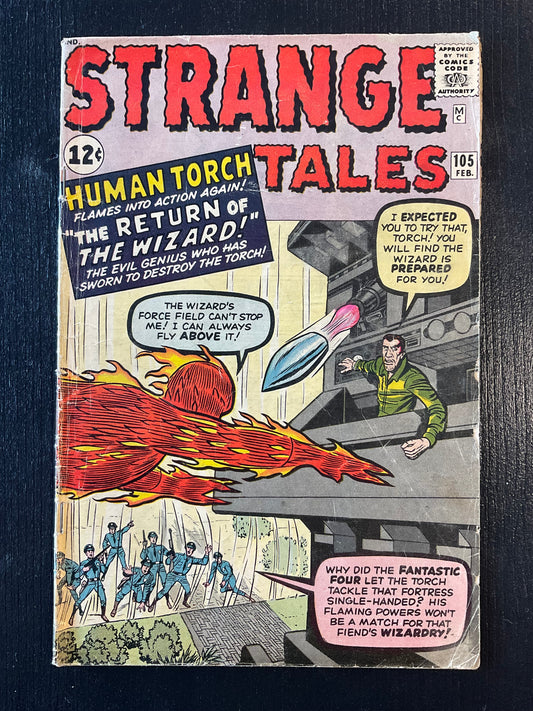 STRANGE TALES #105 (1963) G/VG 2.5