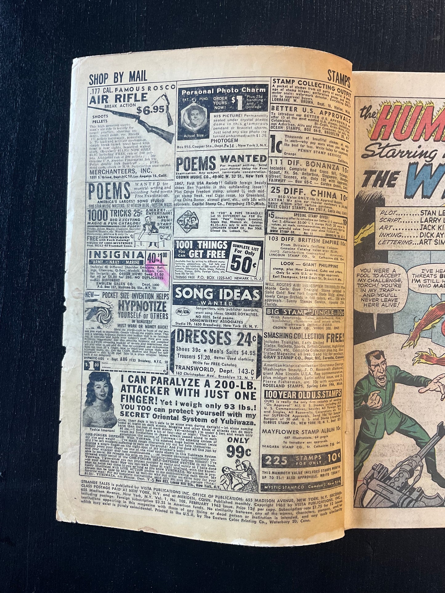 STRANGE TALES #105 (1963) G/VG 2.5