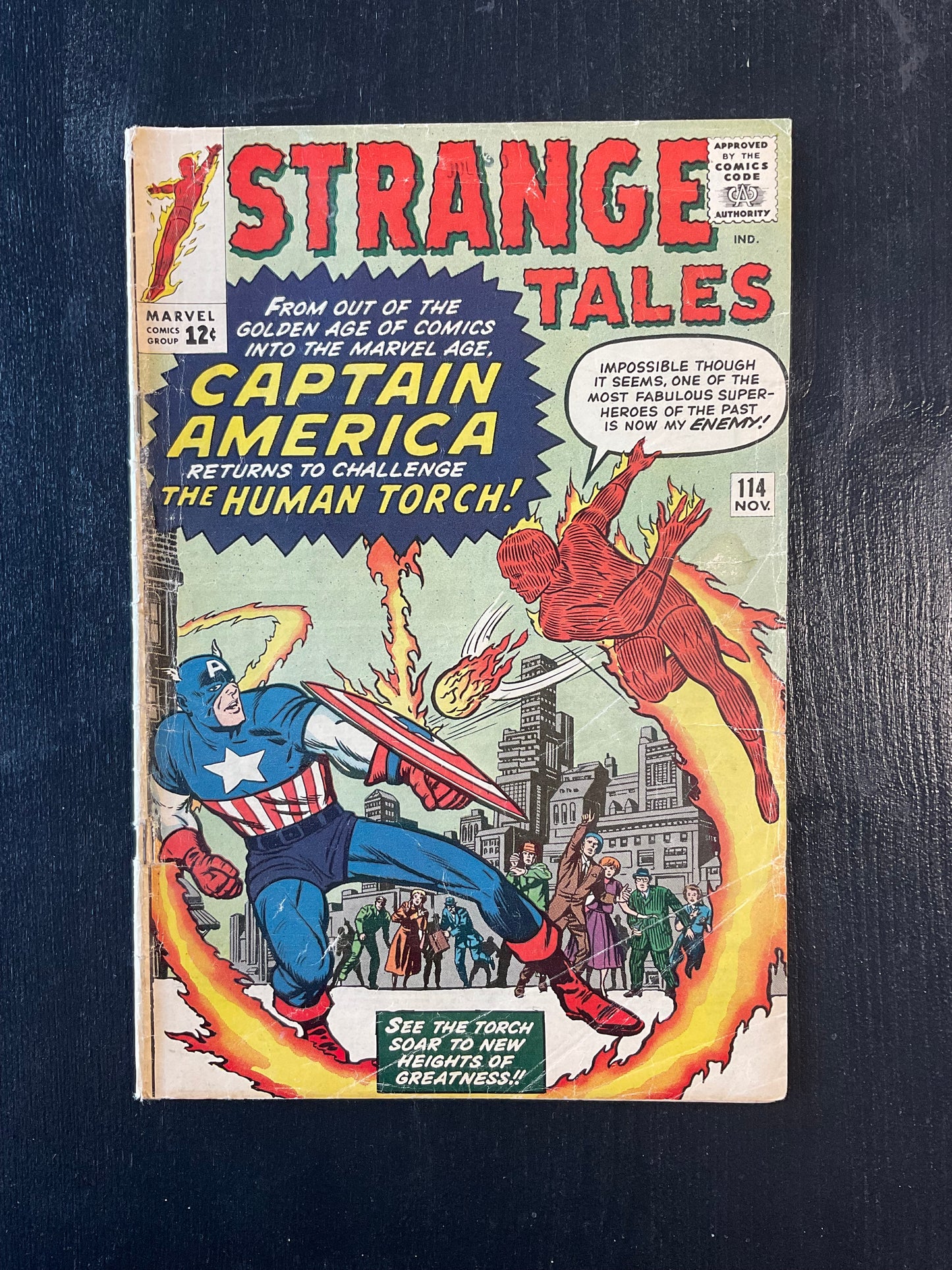 STRANGE TALES #114 (1963) G 2.0