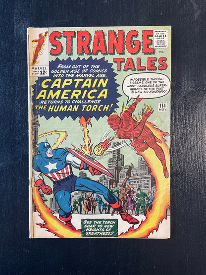 STRANGE TALES #114 (1963) G 2.0