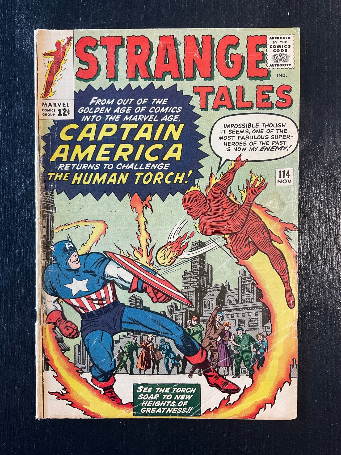 STRANGE TALES #114 (1963) G 2.0
