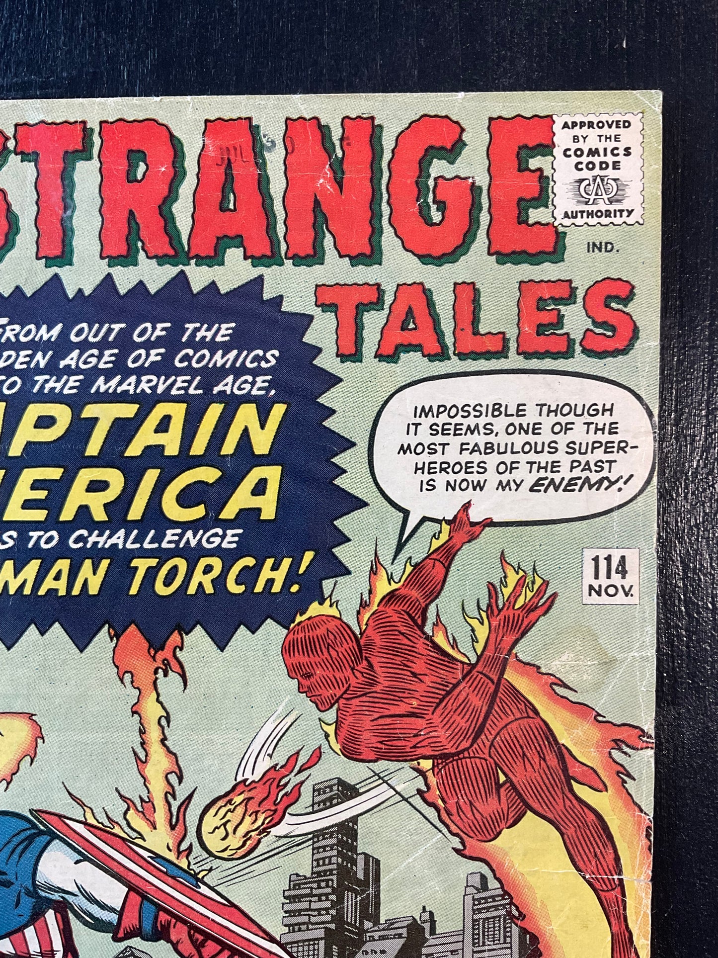 STRANGE TALES #114 (1963) G 2.0