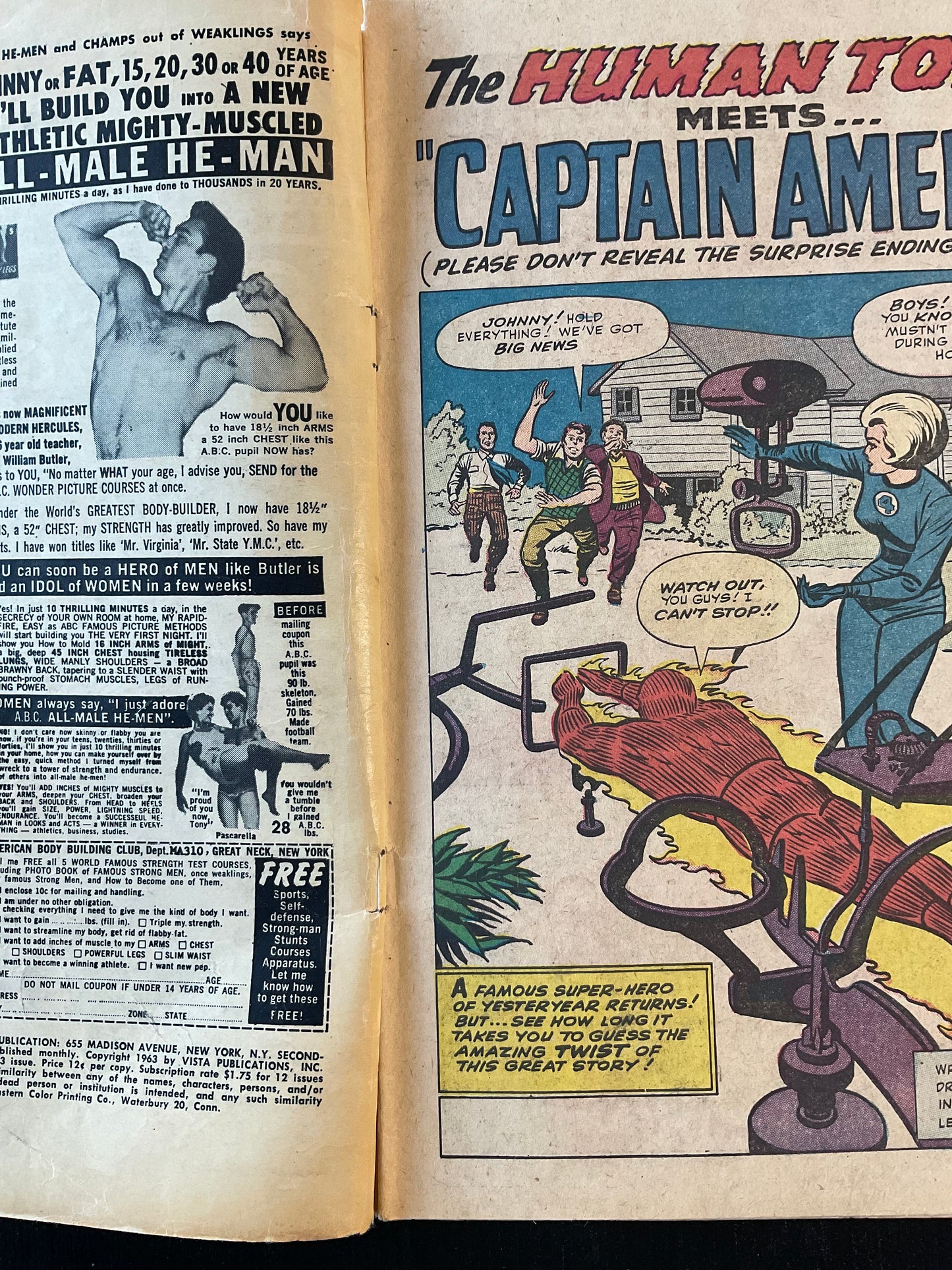 STRANGE TALES #114 (1963) G 2.0