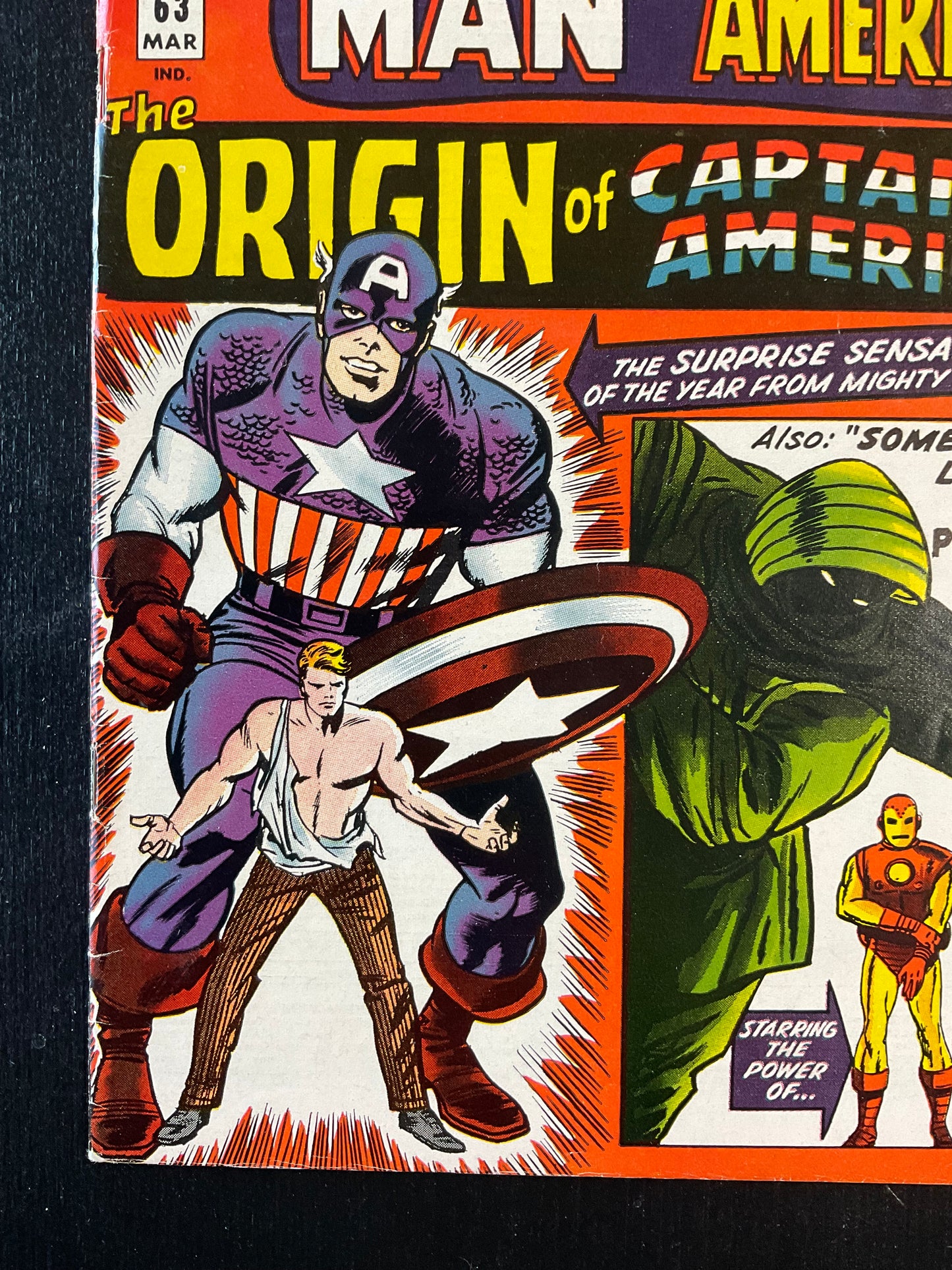 TALES OF SUSPENSE #63 (1965) VG/FN 5.0 ORIGIN OF CAP