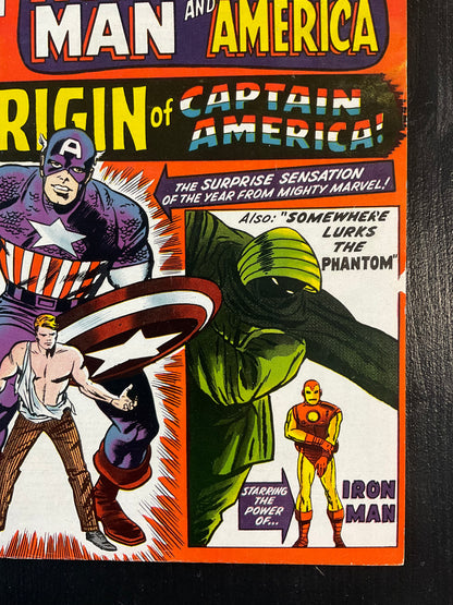 TALES OF SUSPENSE #63 (1965) VG/FN 5.0 ORIGIN OF CAP