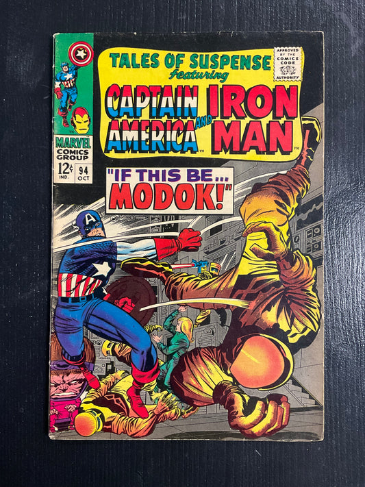 TALES OF SUSPENSE #94 (1967) 5.0 VG/FN 1st MODOK