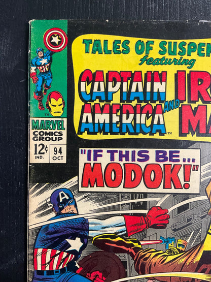 TALES OF SUSPENSE #94 (1967) 5.0 VG/FN 1st MODOK