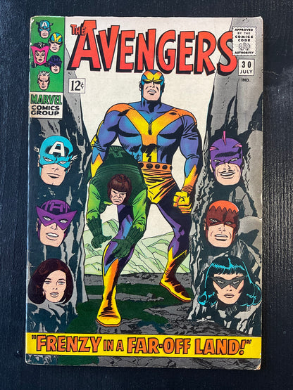 AVENGERS #30 (1966) VG 4.0