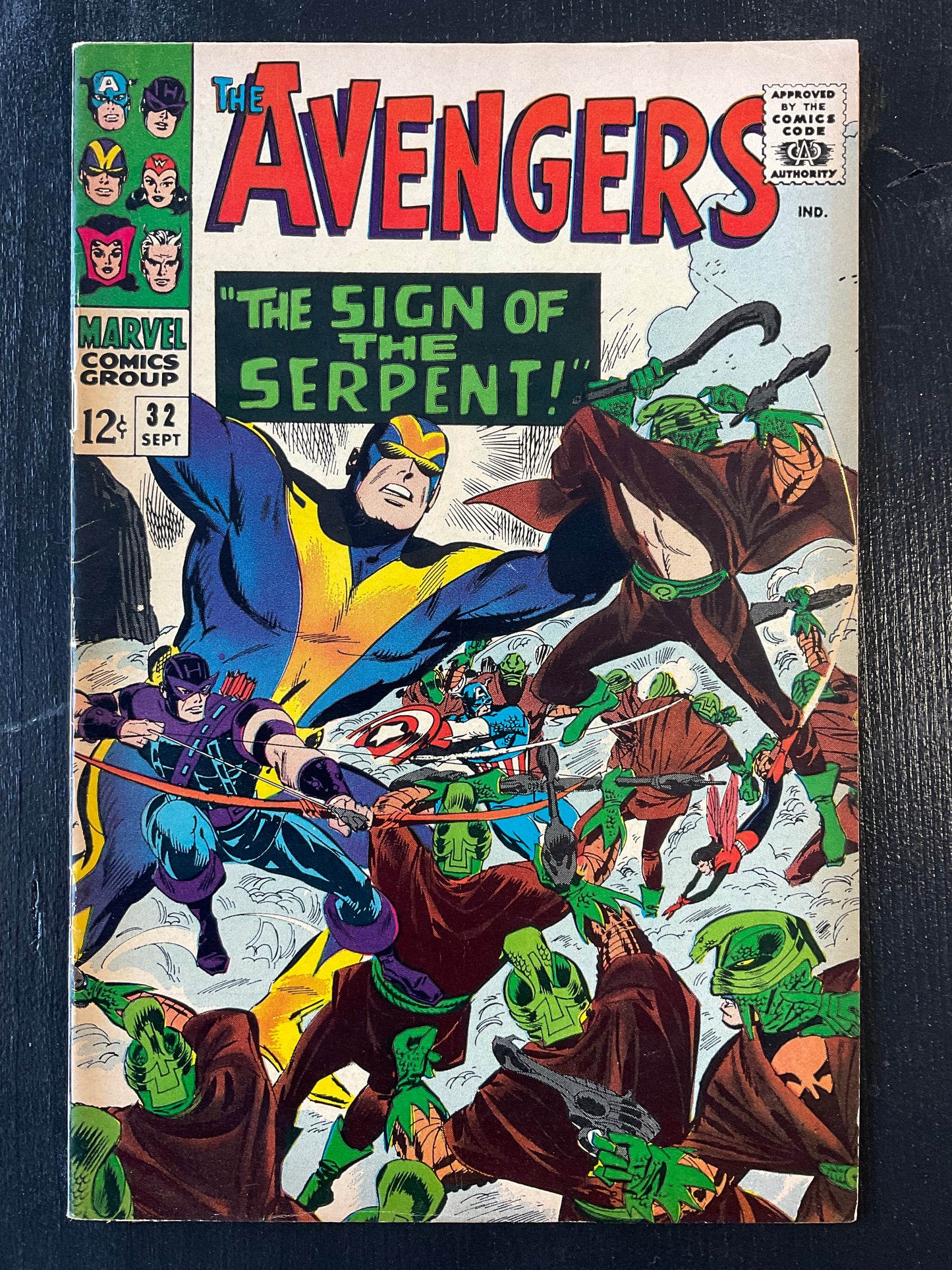 AVENGERS #32 (1966) 5.5 FN-