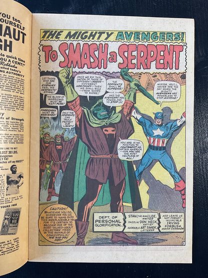 AVENGERS #33 (1966) VF- 7.5