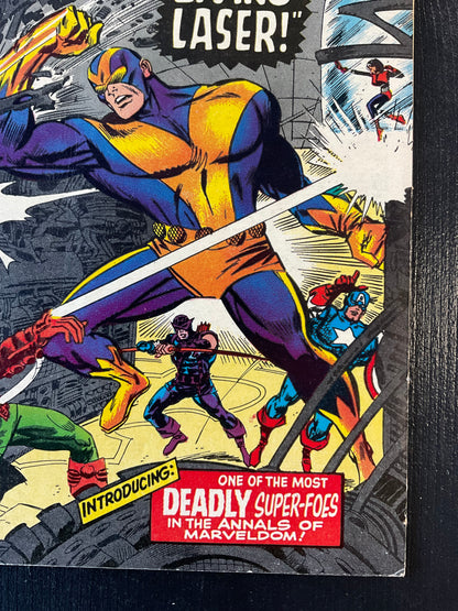 AVENGERS #34 (1966) FN/VF 7.0 1ST LIVING LASER