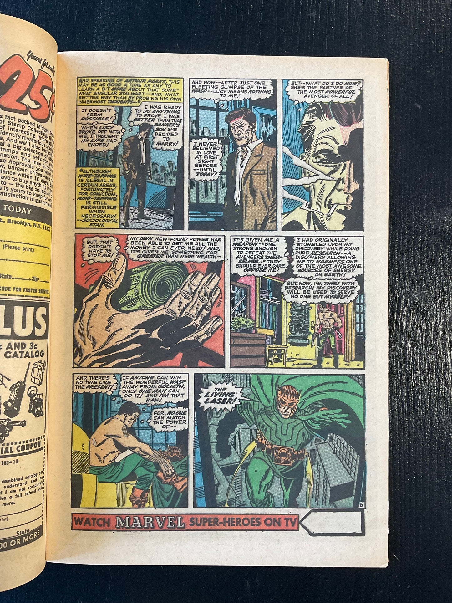 AVENGERS #34 (1966) FN/VF 7.0 1ST LIVING LASER