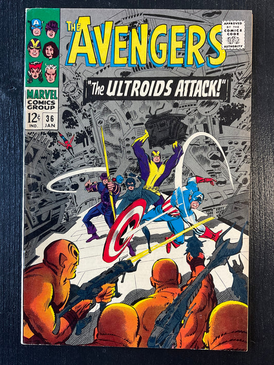 AVENGERS #36 (1966) FN+ 6.5