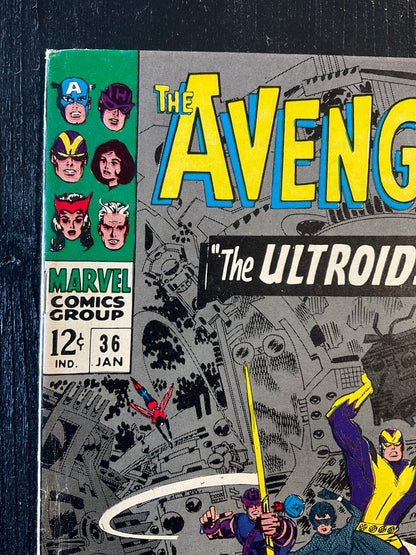AVENGERS #36 (1966) FN+ 6.5