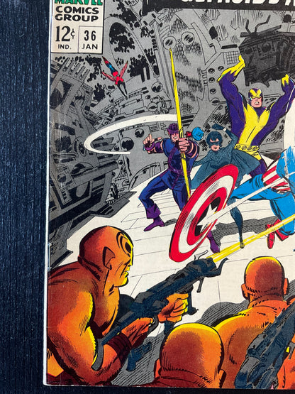 AVENGERS #36 (1966) FN+ 6.5