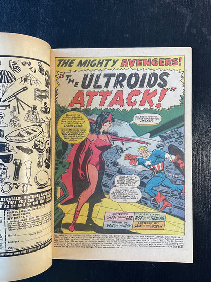 AVENGERS #36 (1966) FN+ 6.5