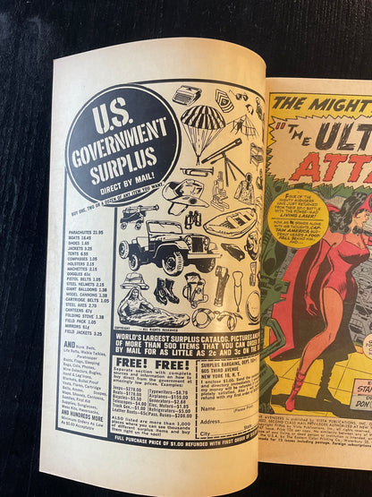 AVENGERS #36 (1966) FN+ 6.5