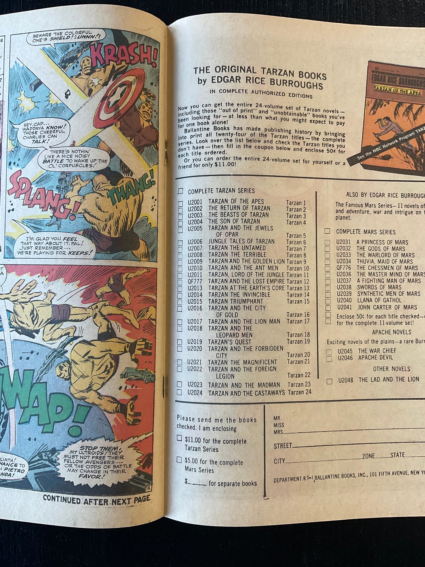 AVENGERS #36 (1966) FN+ 6.5