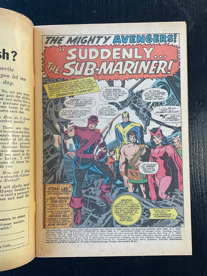 AVENGERS #40 (1967) FN 6.0