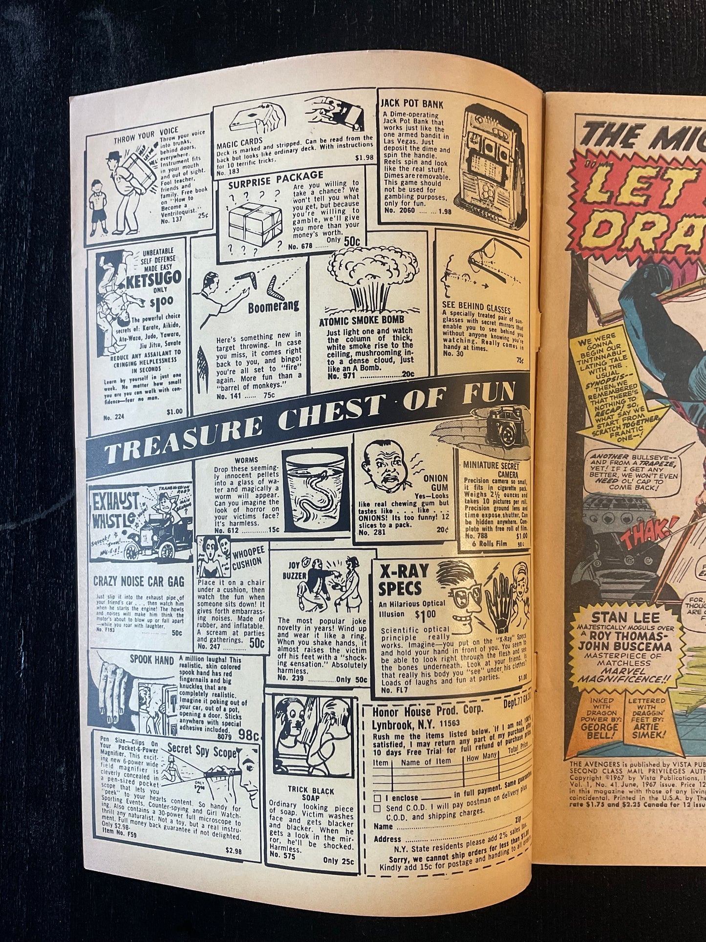 AVENGERS #41 (1967) FN 6.0