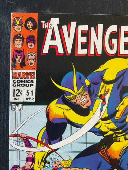 AVENGERS #51 (1968) VF- 7.5