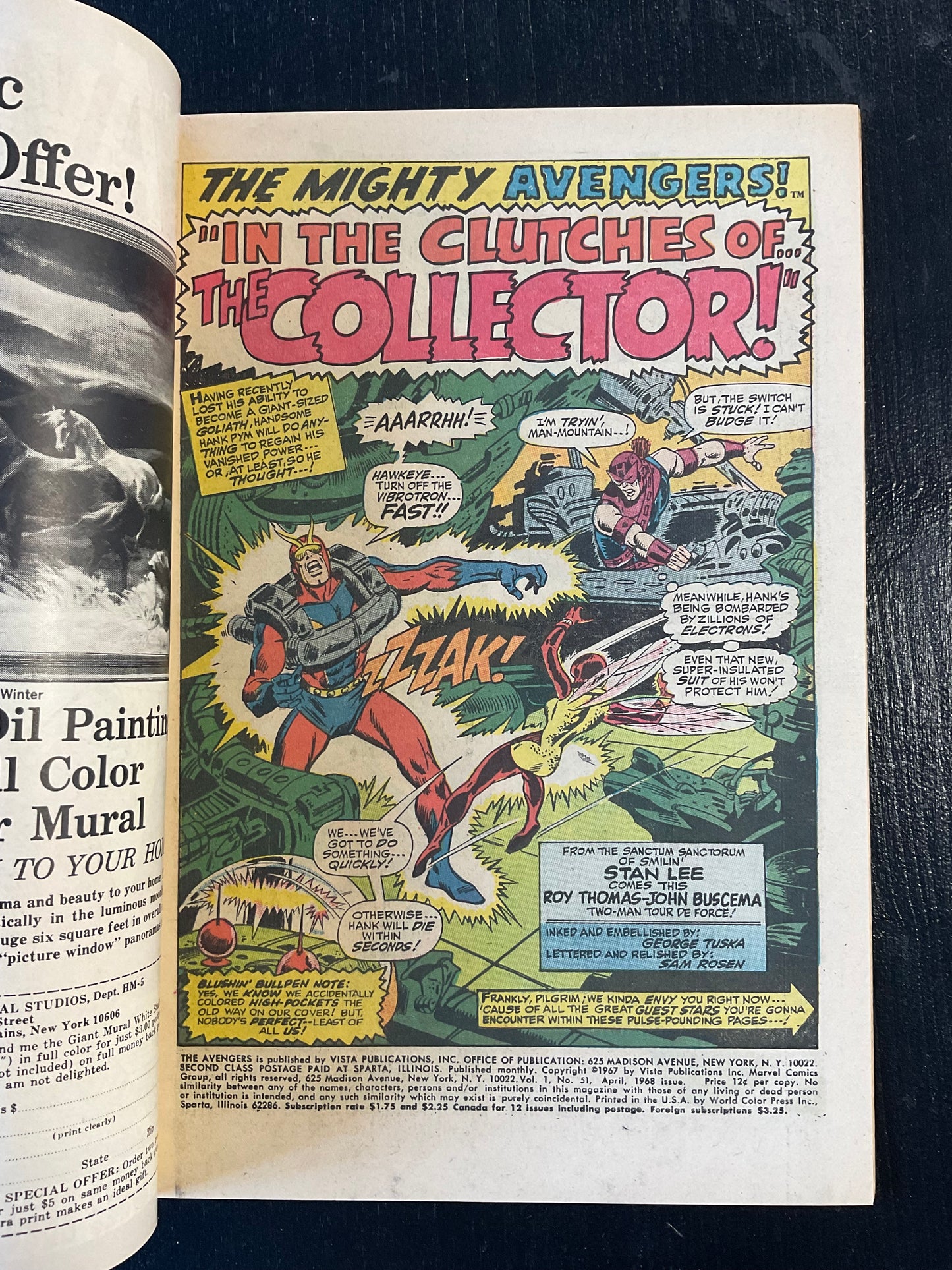 AVENGERS #51 (1968) VF- 7.5