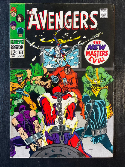 AVENGERS #54 (1968) FN 6.0 1ST ULTRON CAMEO