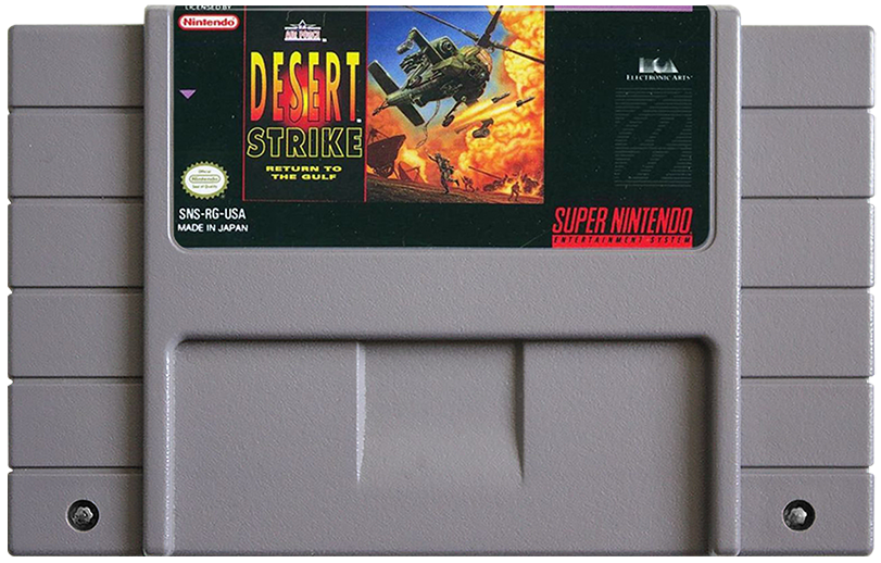 SNES DESERT STRIKE: RETURN TO THE GULF
