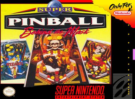 SNES SUPER PINBALL BEHIND THE MASK