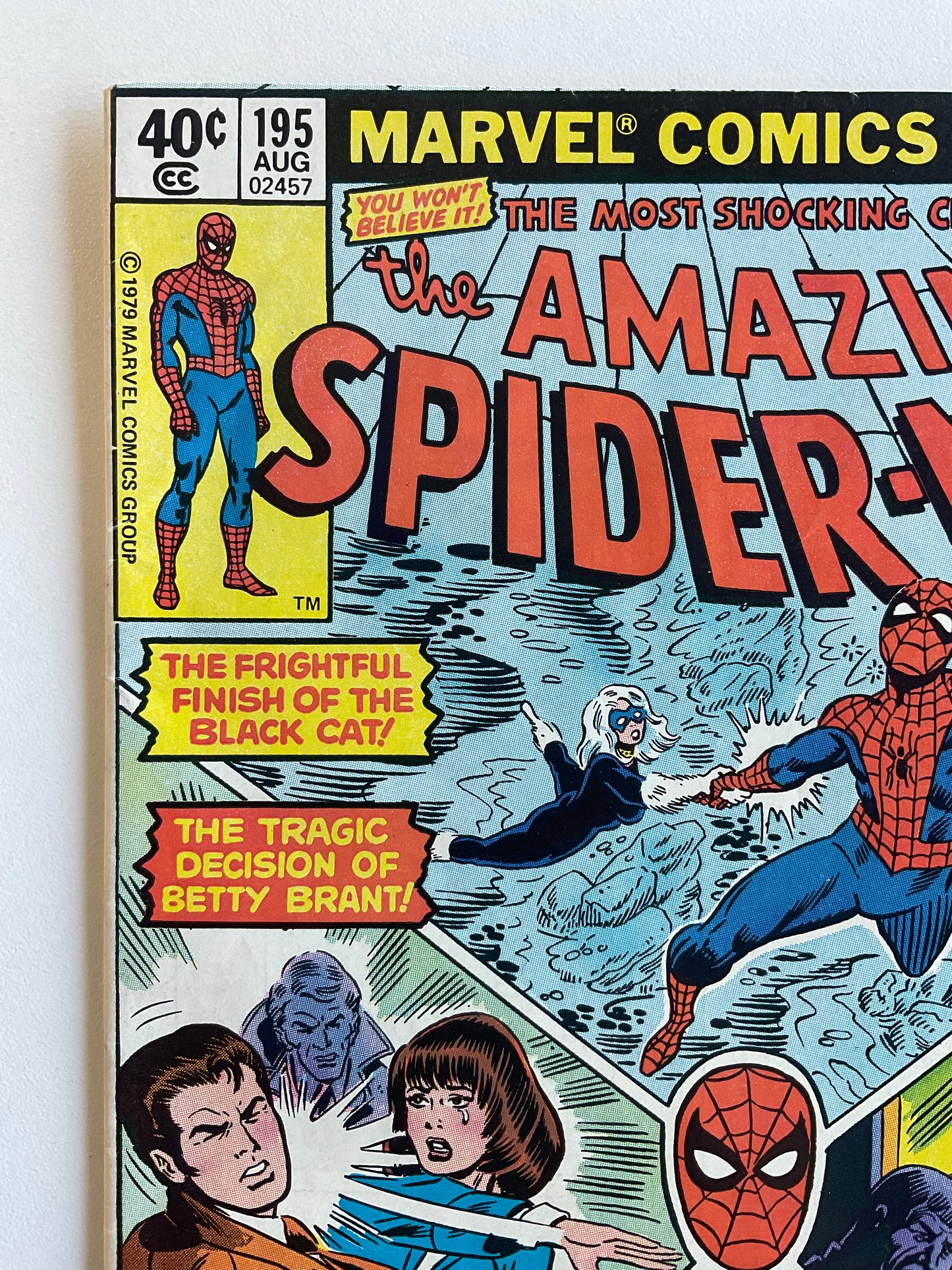 AMAZING SPIDER-MAN (1963) #195 FN/FN+