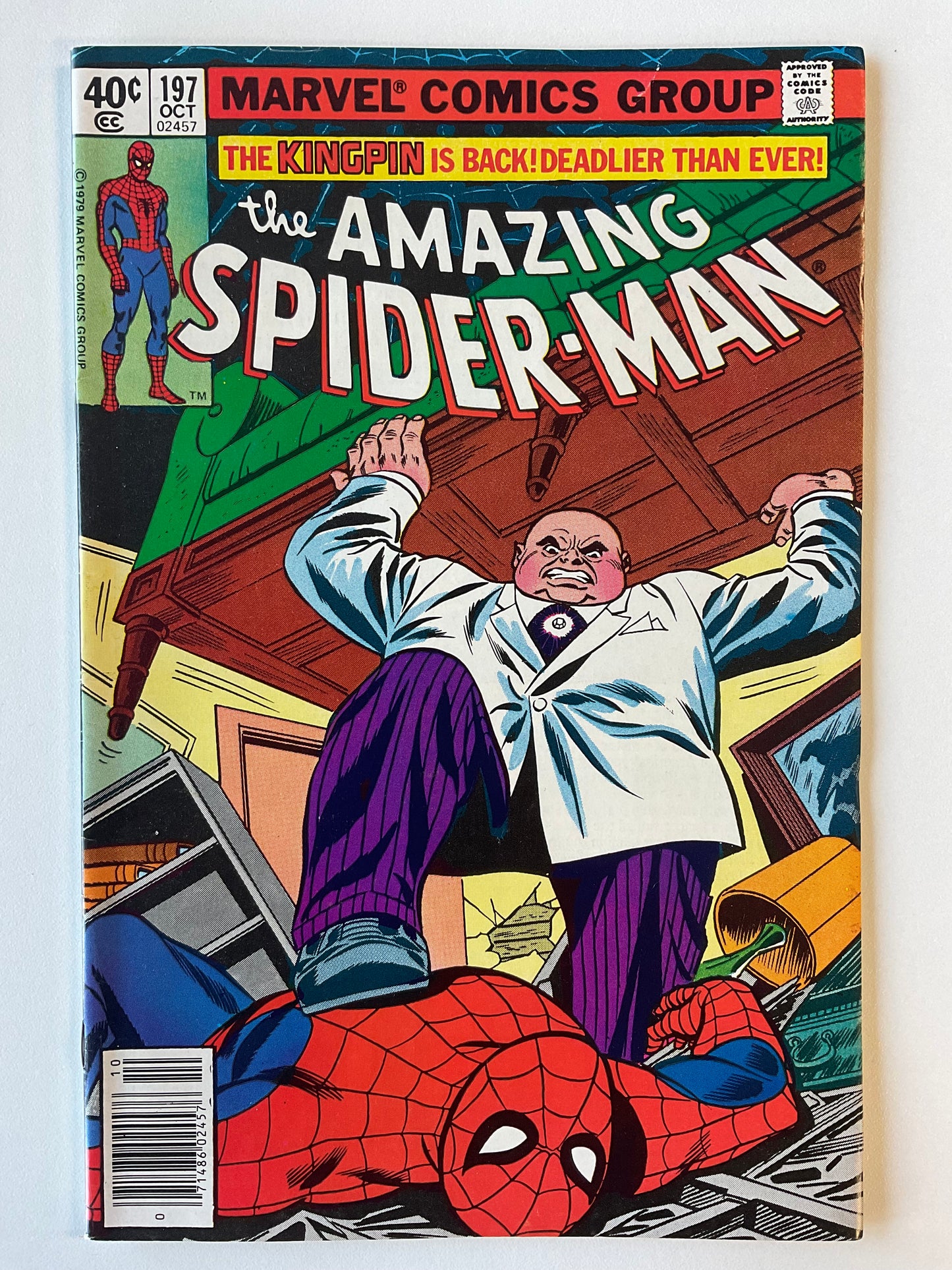 AMAZING SPIDER-MAN (1963) #197 VF 8.0