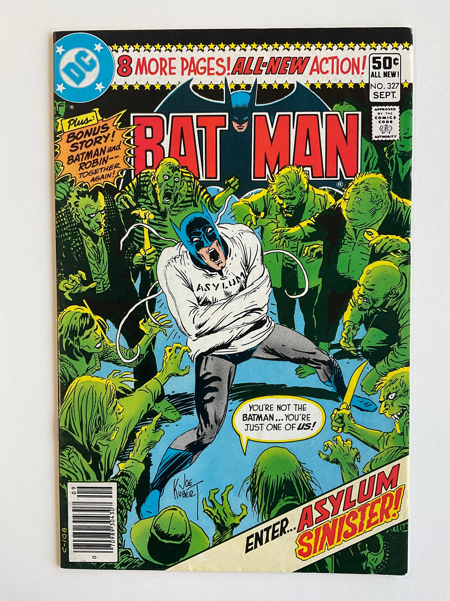 BATMAN (1940) #327 VF 8.0