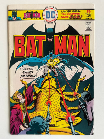 BATMAN (1940) #271 VF- 7.5