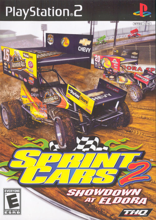PS2 SPRINT CARS 2: SHOWDOWN AT ELDORA
