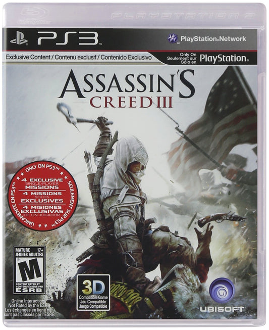 PS3 ASSASSINS CREED III