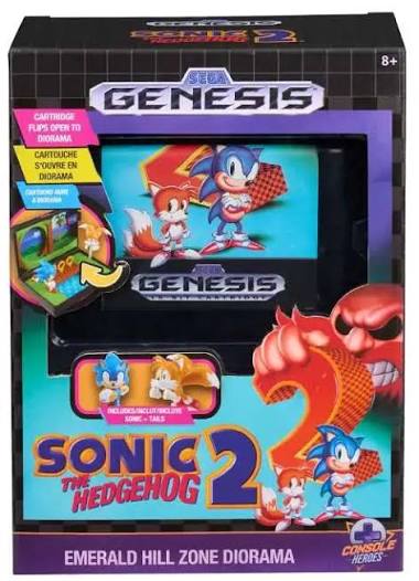 SONIC 2 CARTRIDGE DIORAMA