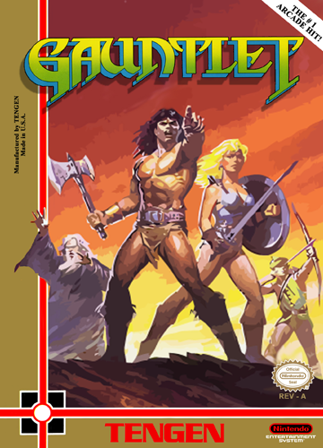 NES GAUNTLET TENGEN