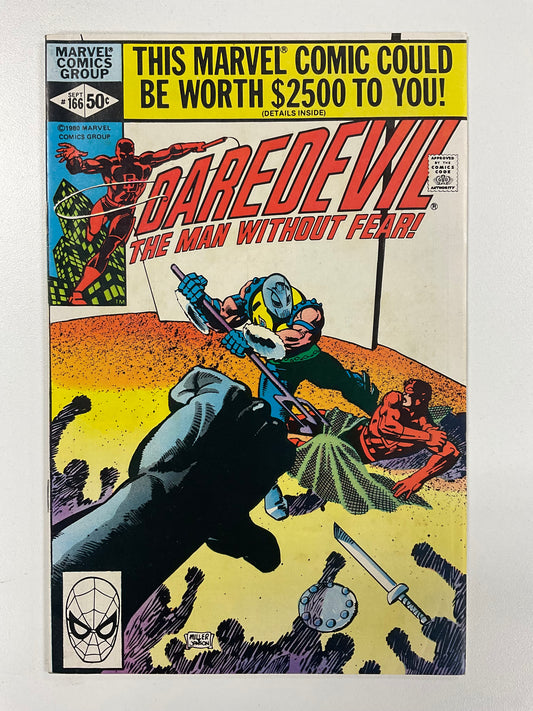 DAREDEVIL (1964) #166 VF-