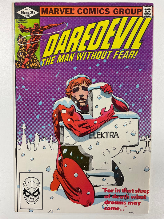 DAREDEVIL (1964) #182 VF- ICONIC COVER