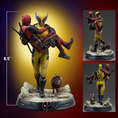 DEADPOOL & WOLVERINE DELUXE 1/10 SCALE STATUE